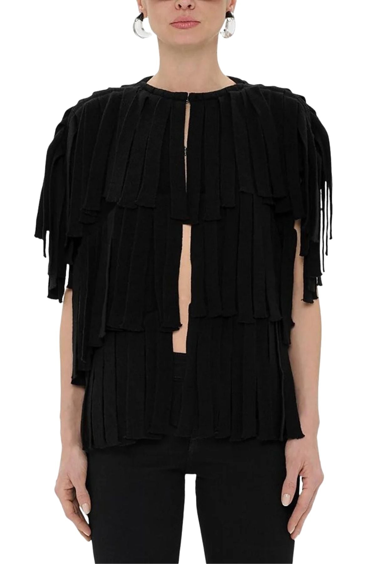 Natalia Tiered Fringe Top