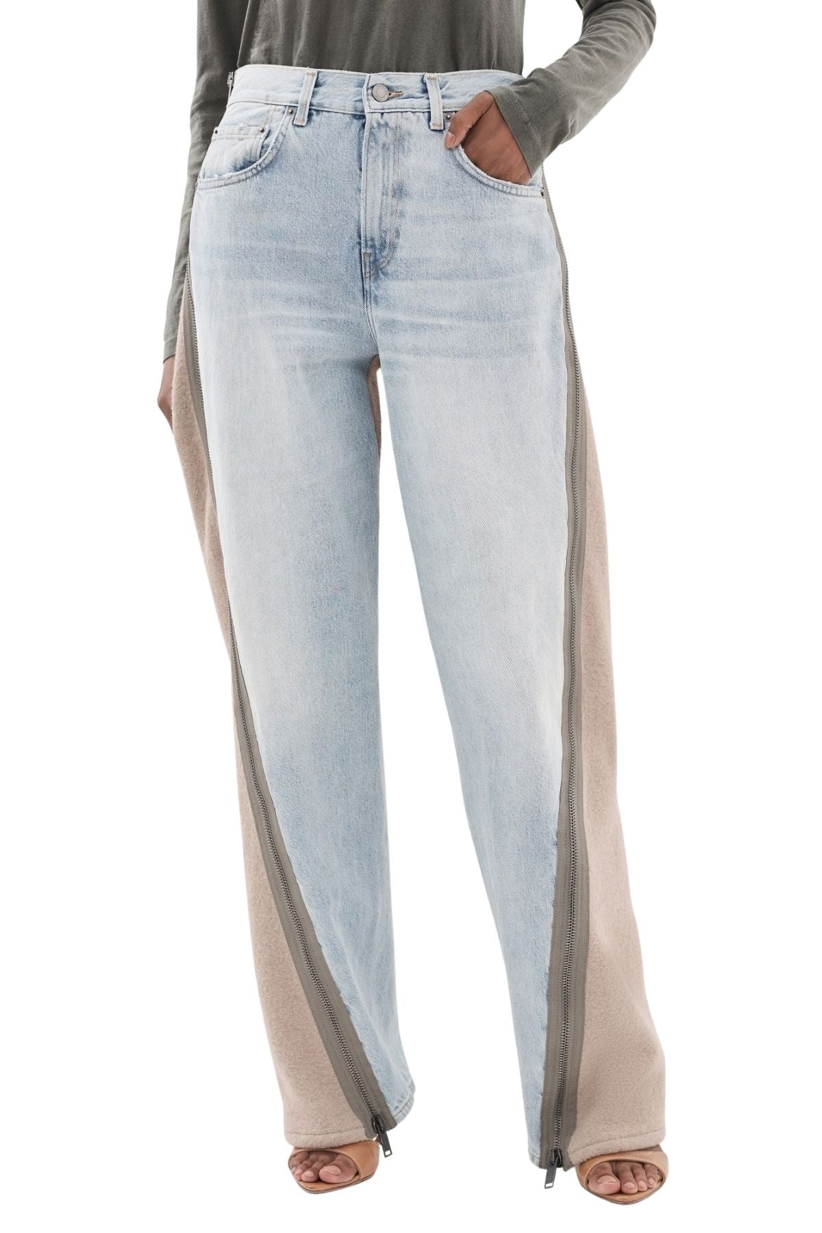 Bonnie Zip Denim Jeans-HAIKURE-Boyds Philadelphia