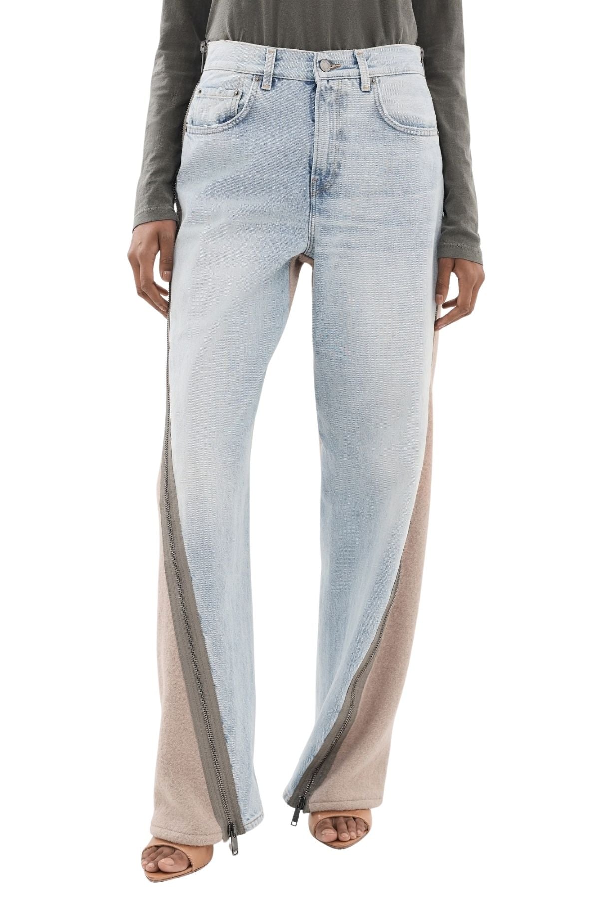 Bonnie Zip Denim Jeans-HAIKURE-Boyds Philadelphia
