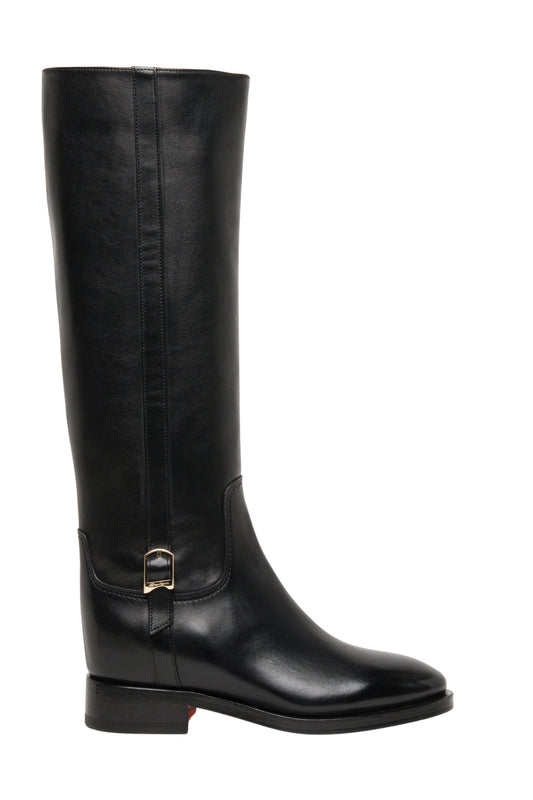 Leather Riding Boot-Santoni-Boyds Philadelphia