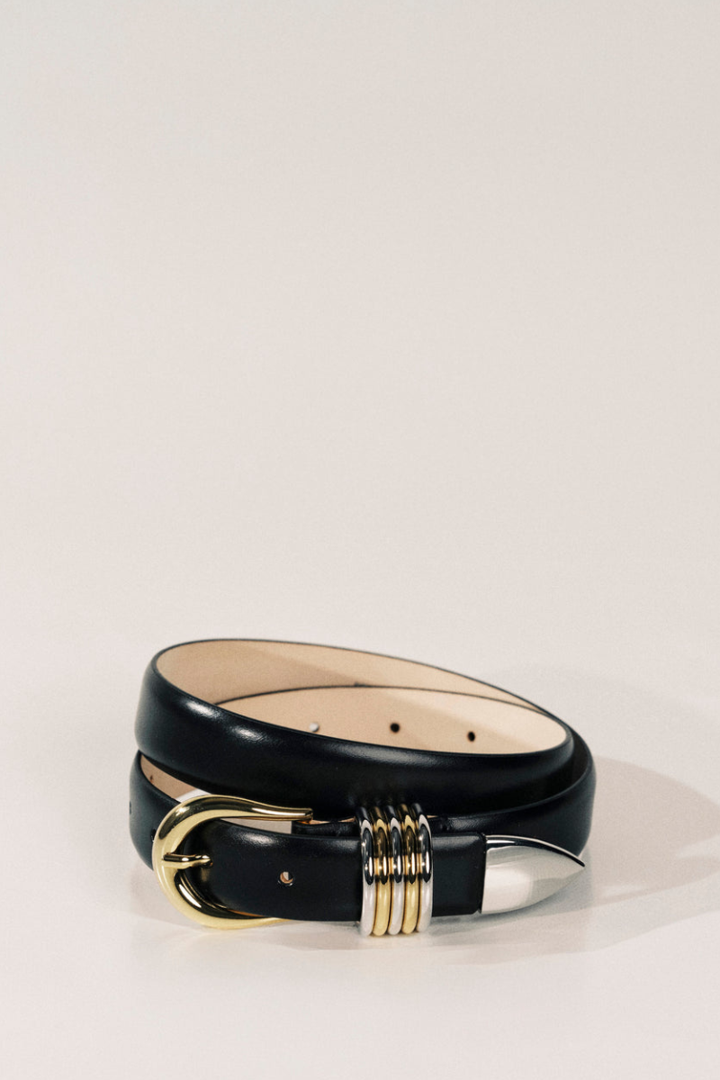 Hollyhock Mixed Metal Belt-Déhanche-Boyds Philadelphia