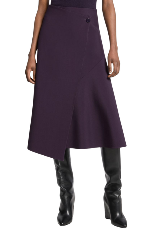 Broadcloth Wrap Skirt-Michael Kors Collection-Boyds Philadelphia