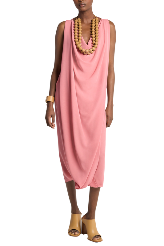 Crepe Cowl-Neck Dress-Michael Kors Collection-Boyds Philadelphia