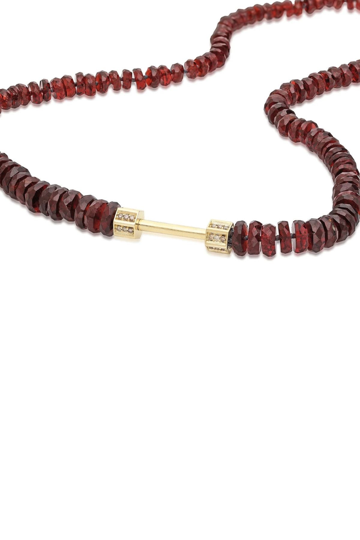 "Bosfor" Faceted Disc Bead Strand