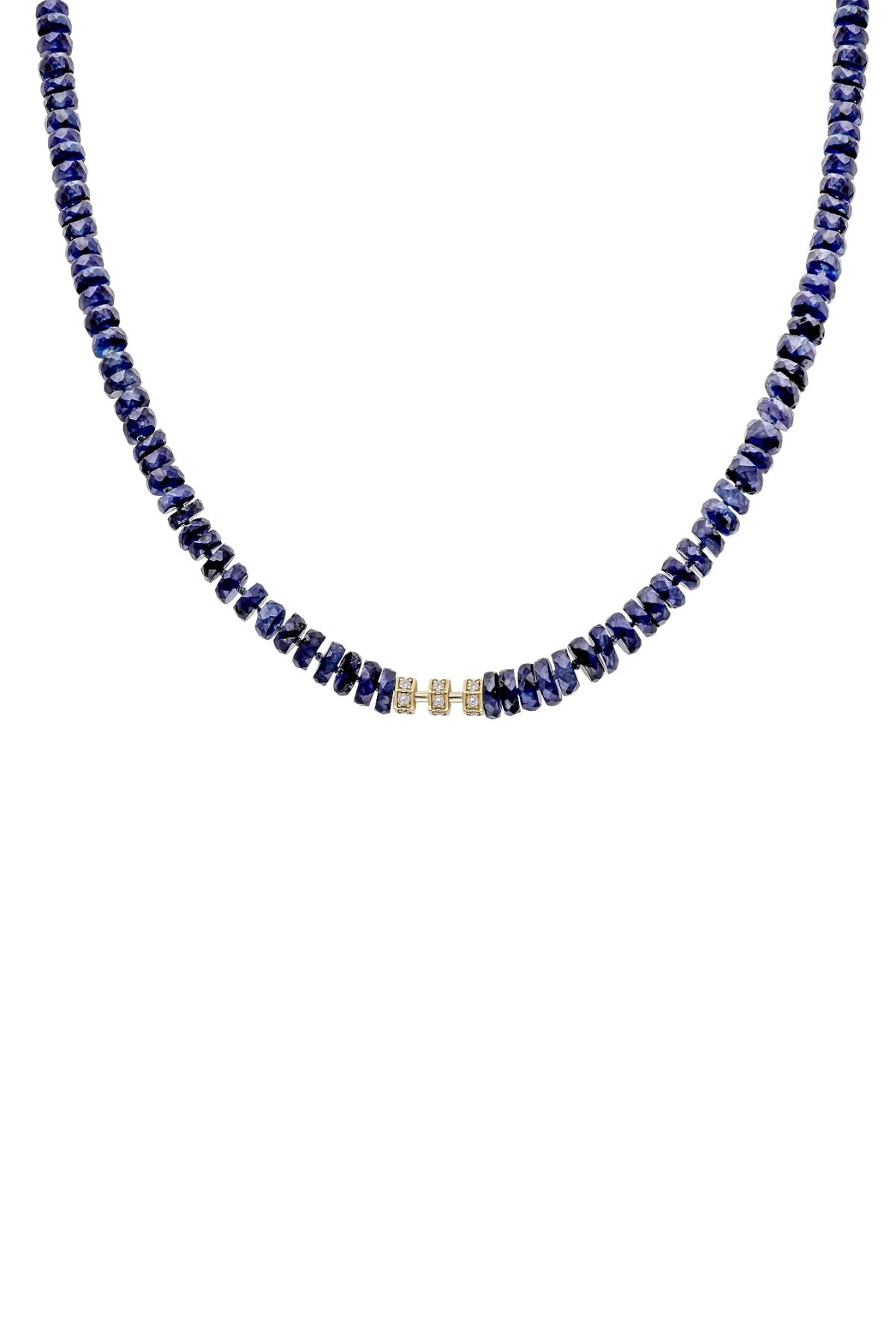 Mini "Bosfor" Natural Sapphire Strand