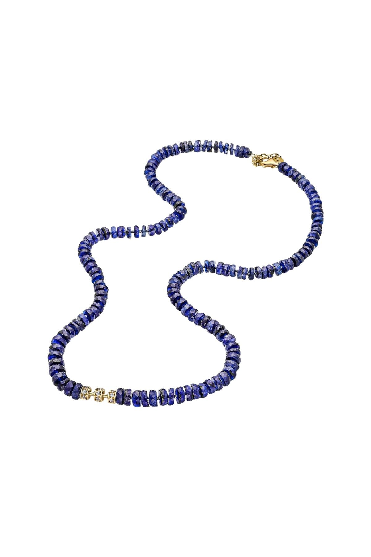 Mini "Bosfor" Natural Sapphire Strand