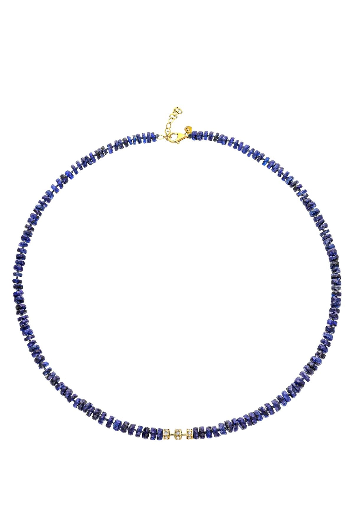 Mini "Bosfor" Natural Sapphire Strand