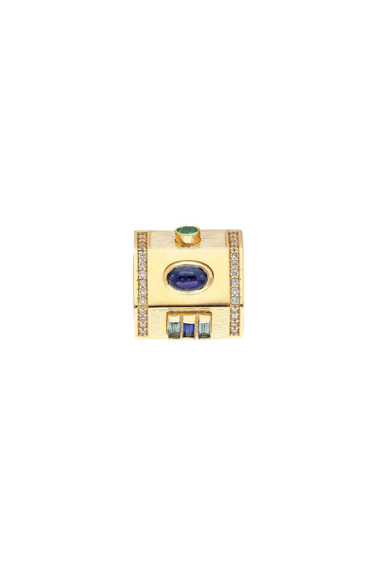 Yarí “Tesoro” Nugget Charm Pendant-ITA-Boyds Philadelphia