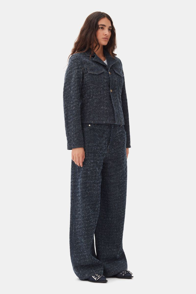 Fluffy Wide Leg Jean-GANNI-Boyds Philadelphia
