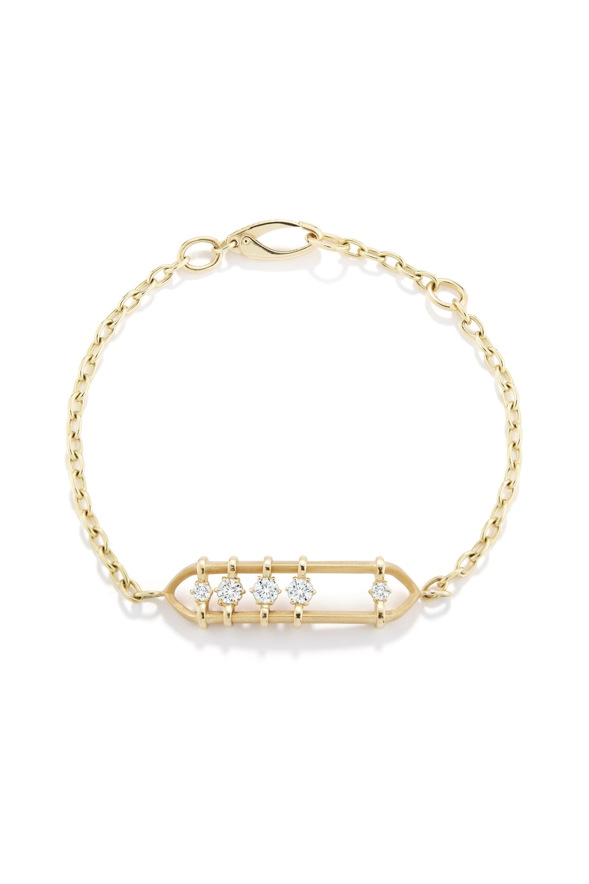 Penelope Floating Diamond Bracelet-Jade Trau-Boyds Philadelphia