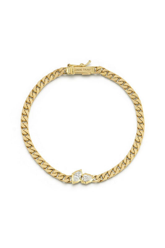 Poppy Curb Bracelet-Jade Trau-Boyds Philadelphia