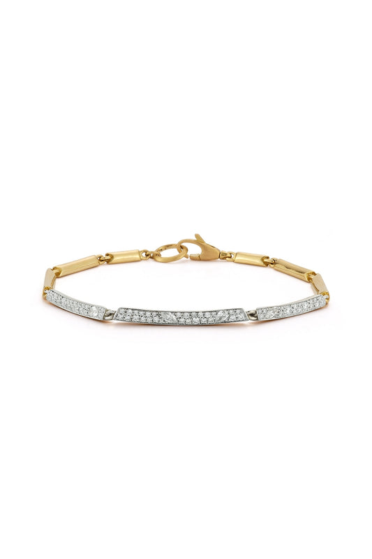Frankie Half Diamond Station Bracelet-Jade Trau-Boyds Philadelphia