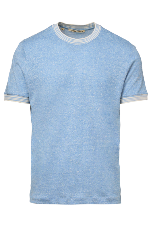 Contrast Trim Tee-Maurizio Baldassari-Boyds Philadelphia