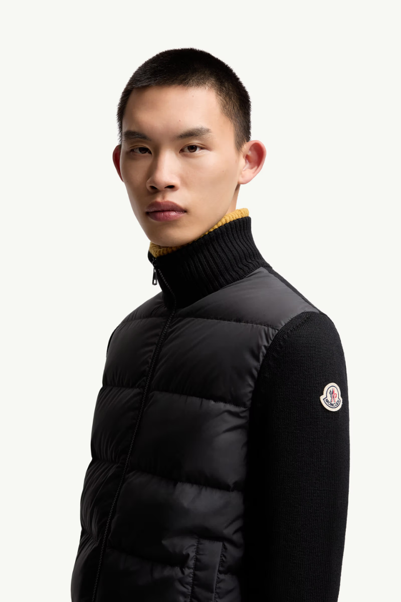 Padded Zip-Up Cardigan-Moncler-Boyds Philadelphia
