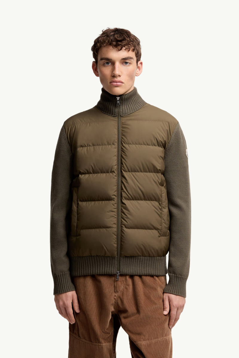 Padded Zip-Up Cardigan-Moncler-Boyds Philadelphia