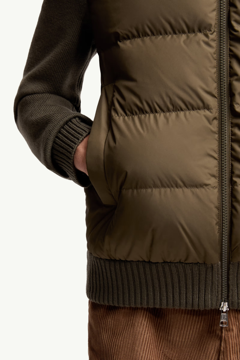 Padded Zip-Up Cardigan-Moncler-Boyds Philadelphia