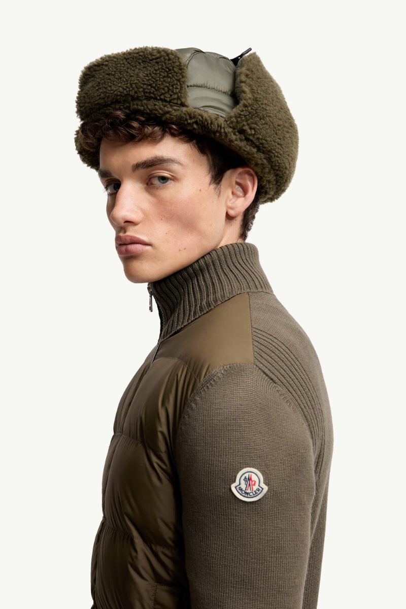 Padded Zip-Up Cardigan-Moncler-Boyds Philadelphia
