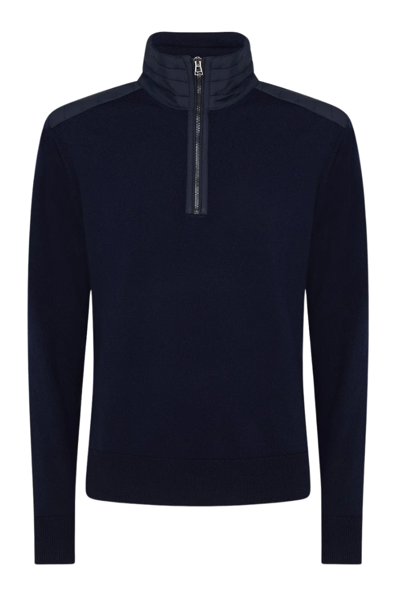 Kilmington Quarter-Zip Jumper-Belstaff-Boyds Philadelphia