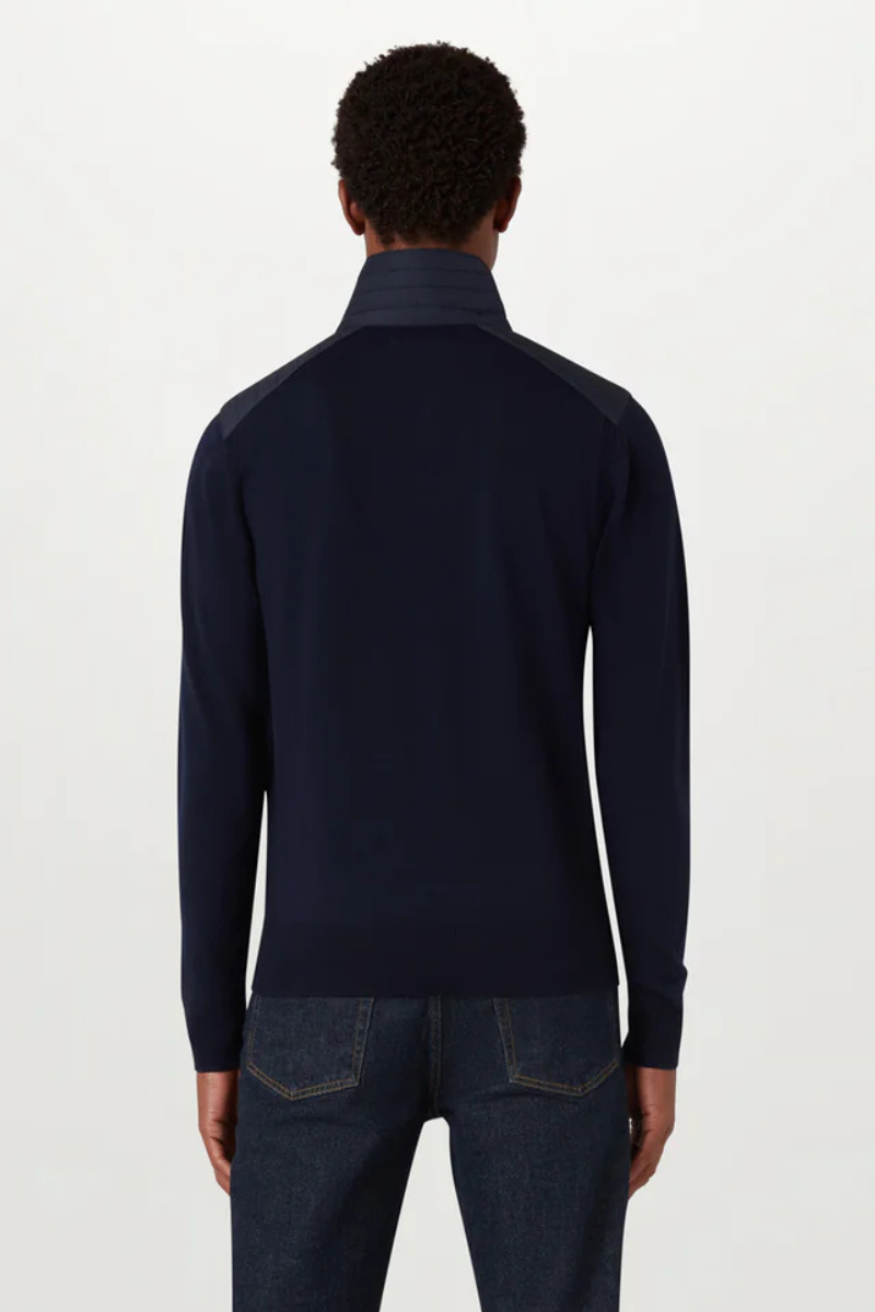 Kilmington Quarter-Zip Jumper-Belstaff-Boyds Philadelphia