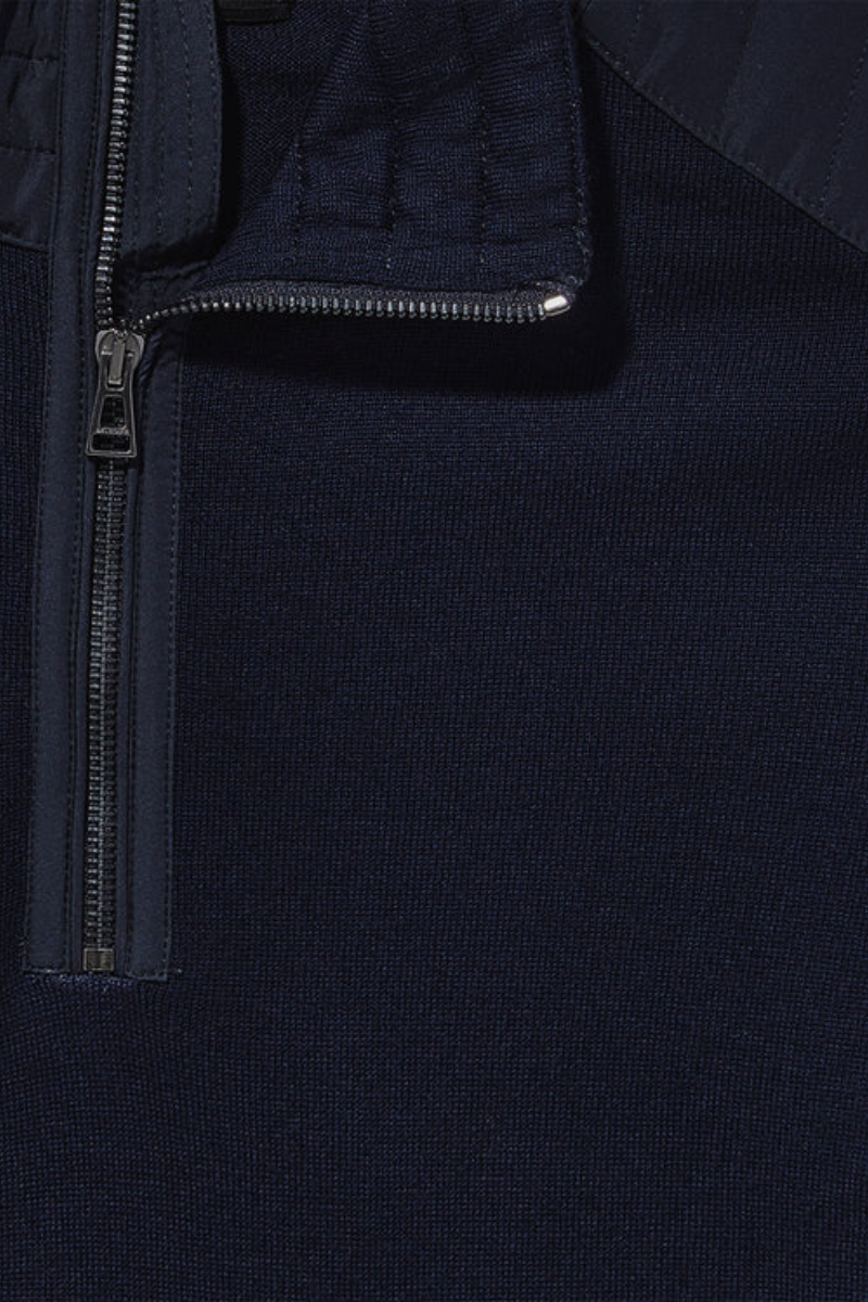 Kilmington Quarter-Zip Jumper-Belstaff-Boyds Philadelphia