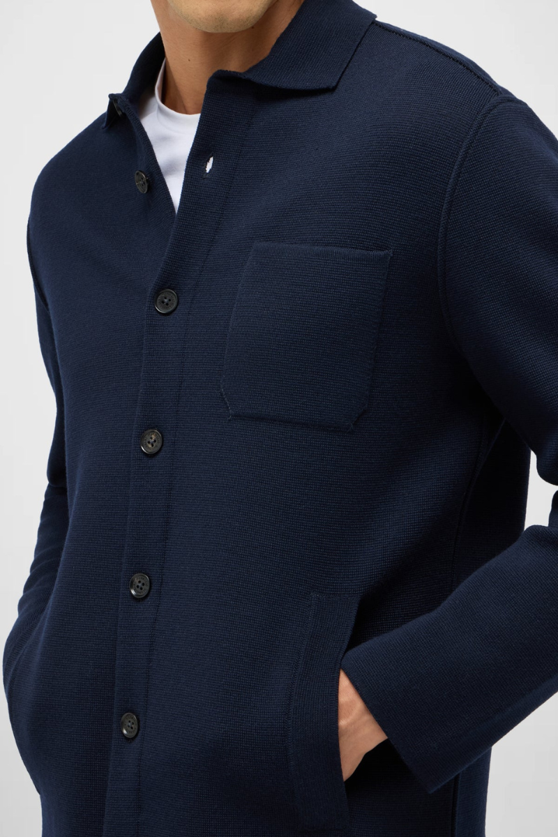 Milano Knit Overshirt-Maurizio Baldassari-Boyds Philadelphia
