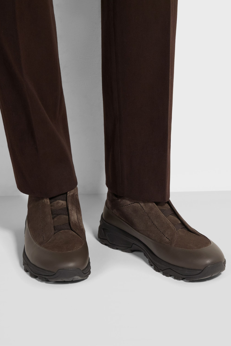 Triple Stitch Monte Sneakers-Zegna-Boyds Philadelphia