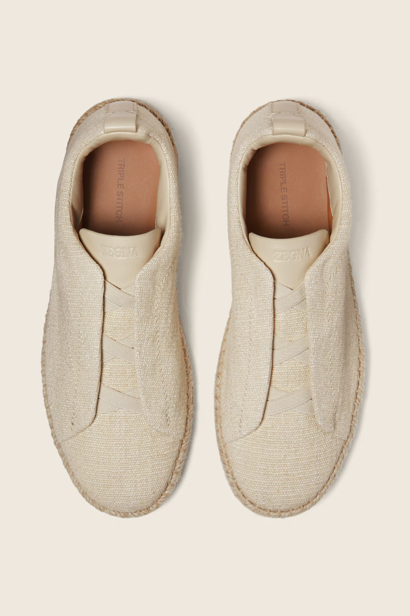 Triple Stitch Espadrilles-Zegna-Boyds Philadelphia