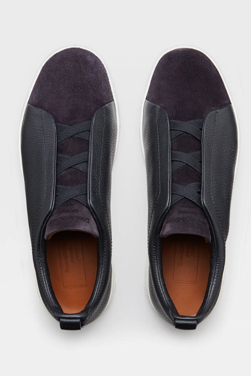 Triple Stitch Sneakers-Zegna-Boyds Philadelphia