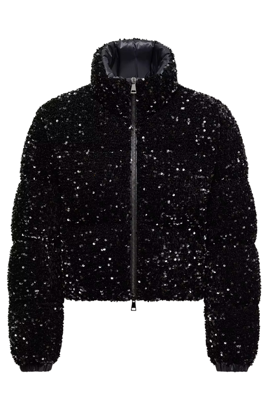 Louvi Sequin Down Jacket-Moncler-Boyds Philadelphia