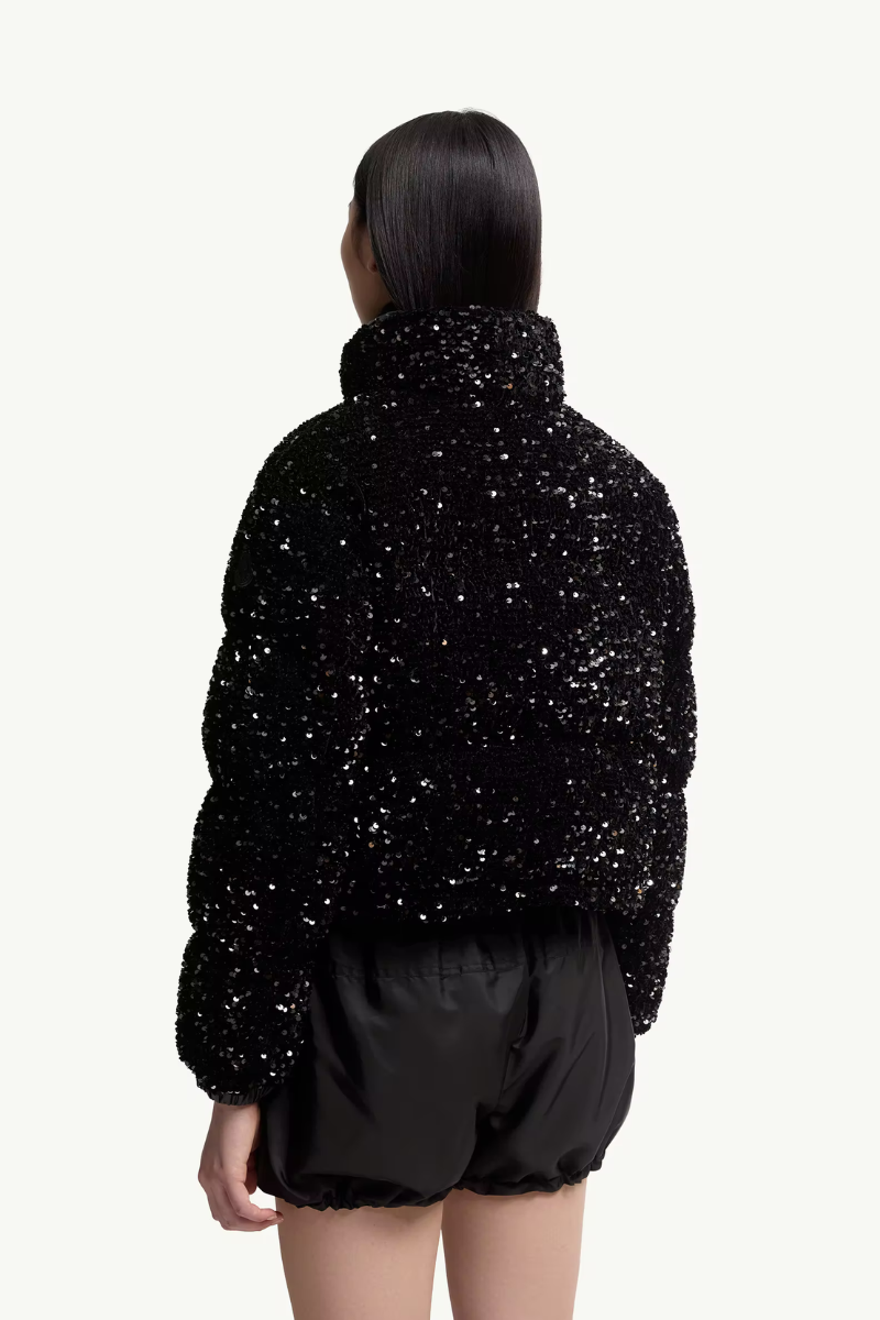 Louvi Sequin Down Jacket-Moncler-Boyds Philadelphia