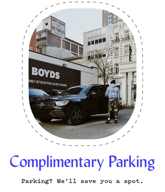 complimentary parking