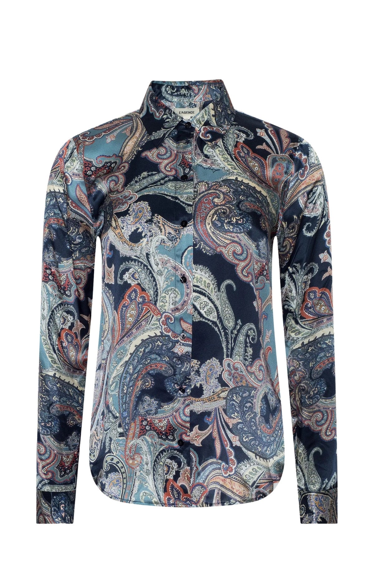 Tyler Silk Blouse-L'AGENCE-Boyds Philadelphia