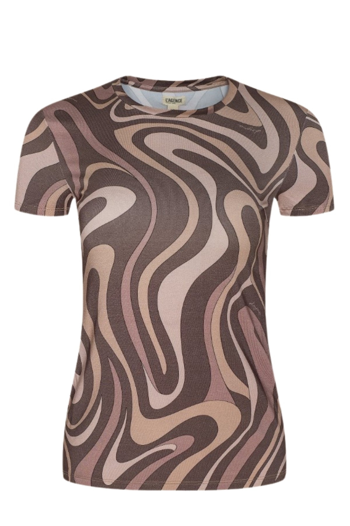 Ressi Fitted Tee-L'AGENCE-Boyds Philadelphia