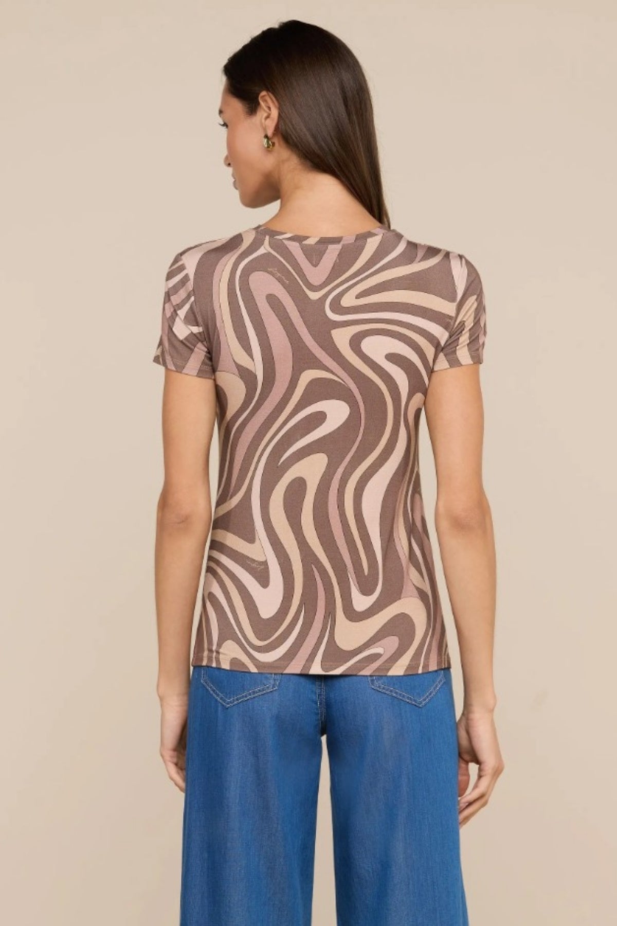 Ressi Fitted Tee-L'AGENCE-Boyds Philadelphia