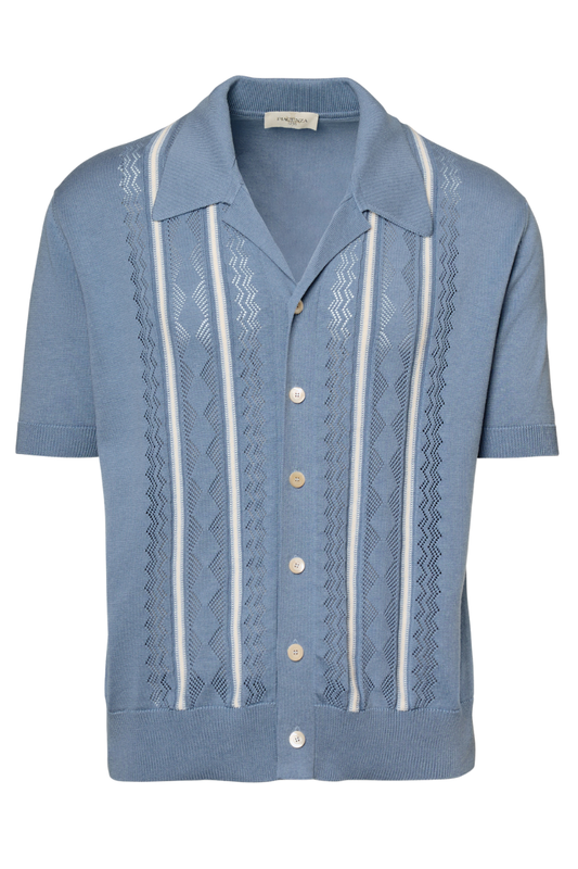 Guayabera Knit Shirt-Piacenza-Boyds Philadelphia