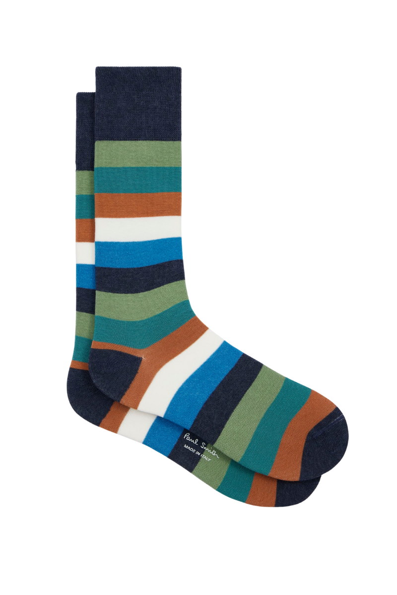 Multicolor Stripe Socks-Paul Smith-Boyds Philadelphia