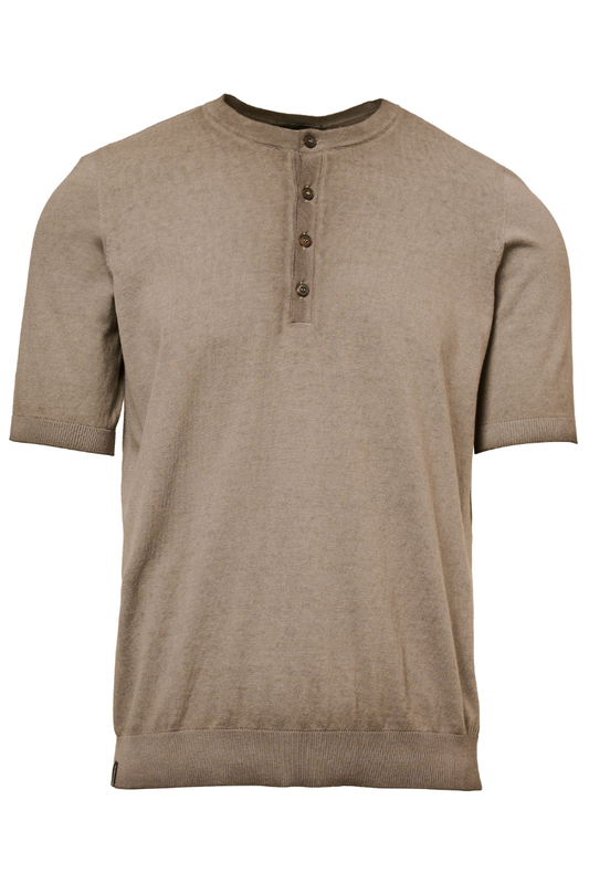 Short Sleeve Henley-Arovescio-Boyds Philadelphia