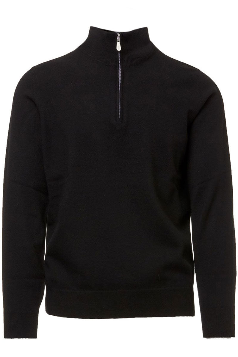 Cashmere Half-Zip Turtleneck Sweater-Brunello Cucinelli-Boyds Philadelphia