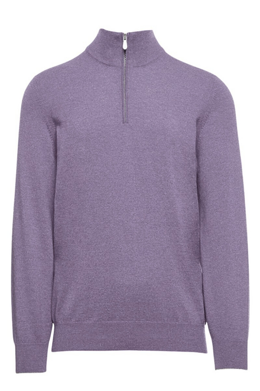 Cashmere Quarter Zip Sweater-Brunello Cucinelli-Boyds Philadelphia
