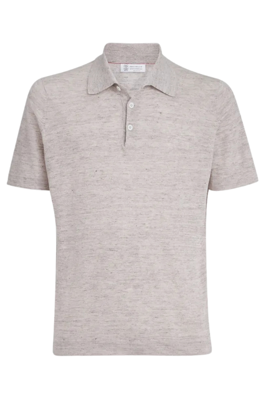 Knit Short Sleeve Polo-Brunello Cucinelli-Boyds Philadelphia