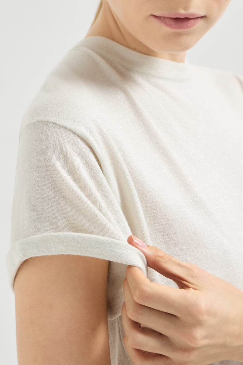 Sparkling T-Shirt-Brunello Cucinelli-Boyds Philadelphia