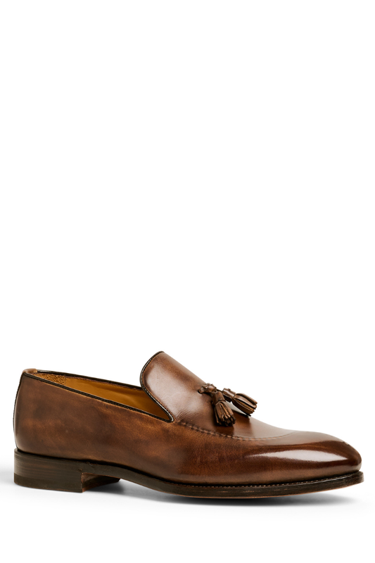 Magnifico Tassel Reverse Loafers-Bontoni-Boyds Philadelphia