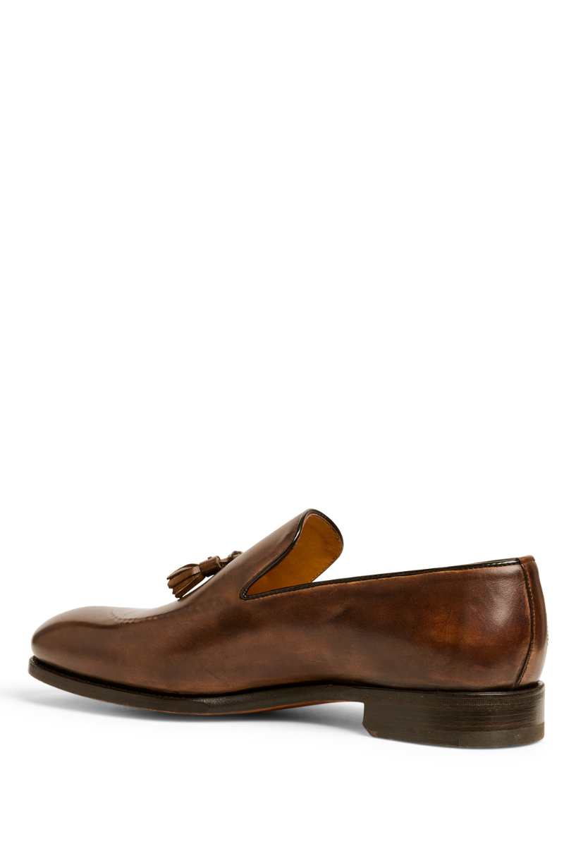 Magnifico Tassel Reverse Loafers-Bontoni-Boyds Philadelphia