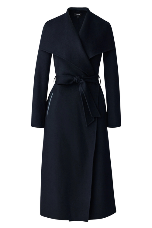 【定価13万】19AW MM6 docking Check wrap coat 定価13万】19AW MM6 docking Check wrap coat