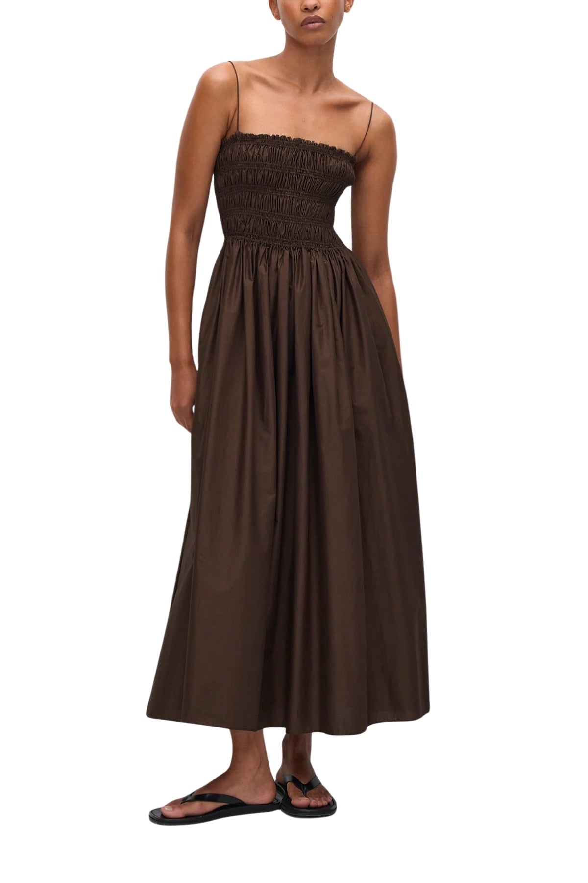 Shirred Bodice Dress-MATTEAU-Boyds Philadelphia