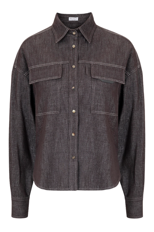 Sparkling Denim Shirt