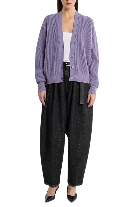 Ribbed Cashmere Cardigan-Michael Kors Collection-Boyds Philadelphia