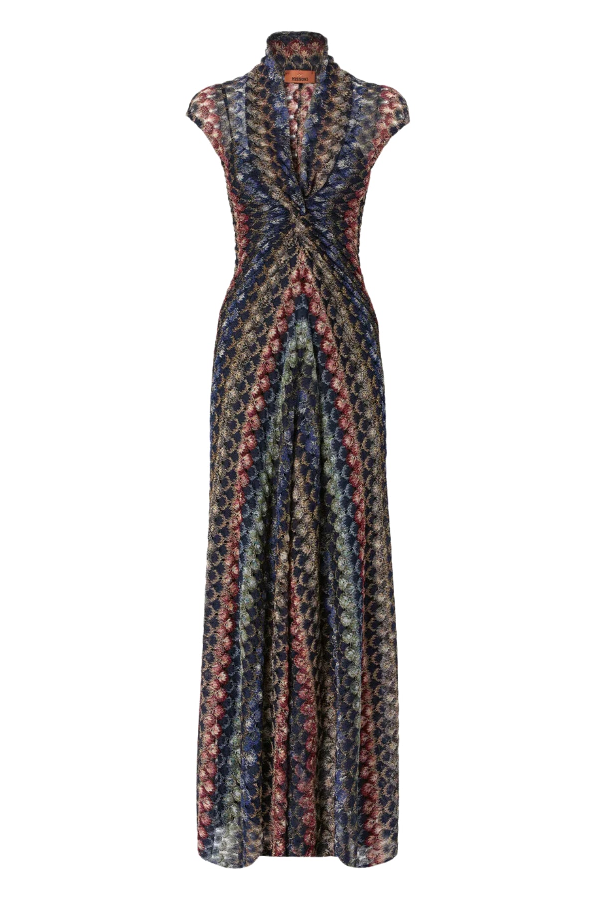 Long Lace Dress with Knot Detail-Missoni-Boyds Philadelphia