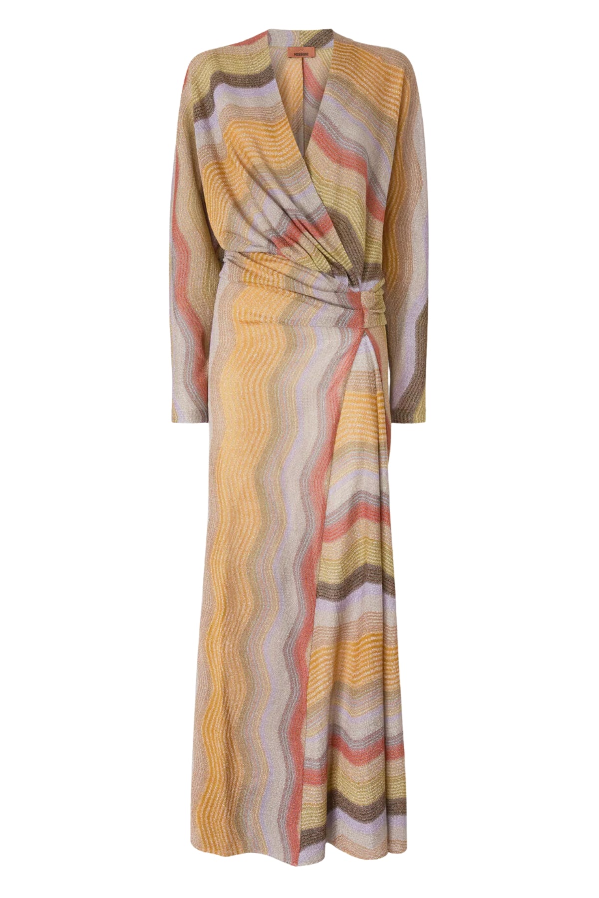 Long Dress with Deep V-Neckline-Missoni-Boyds Philadelphia
