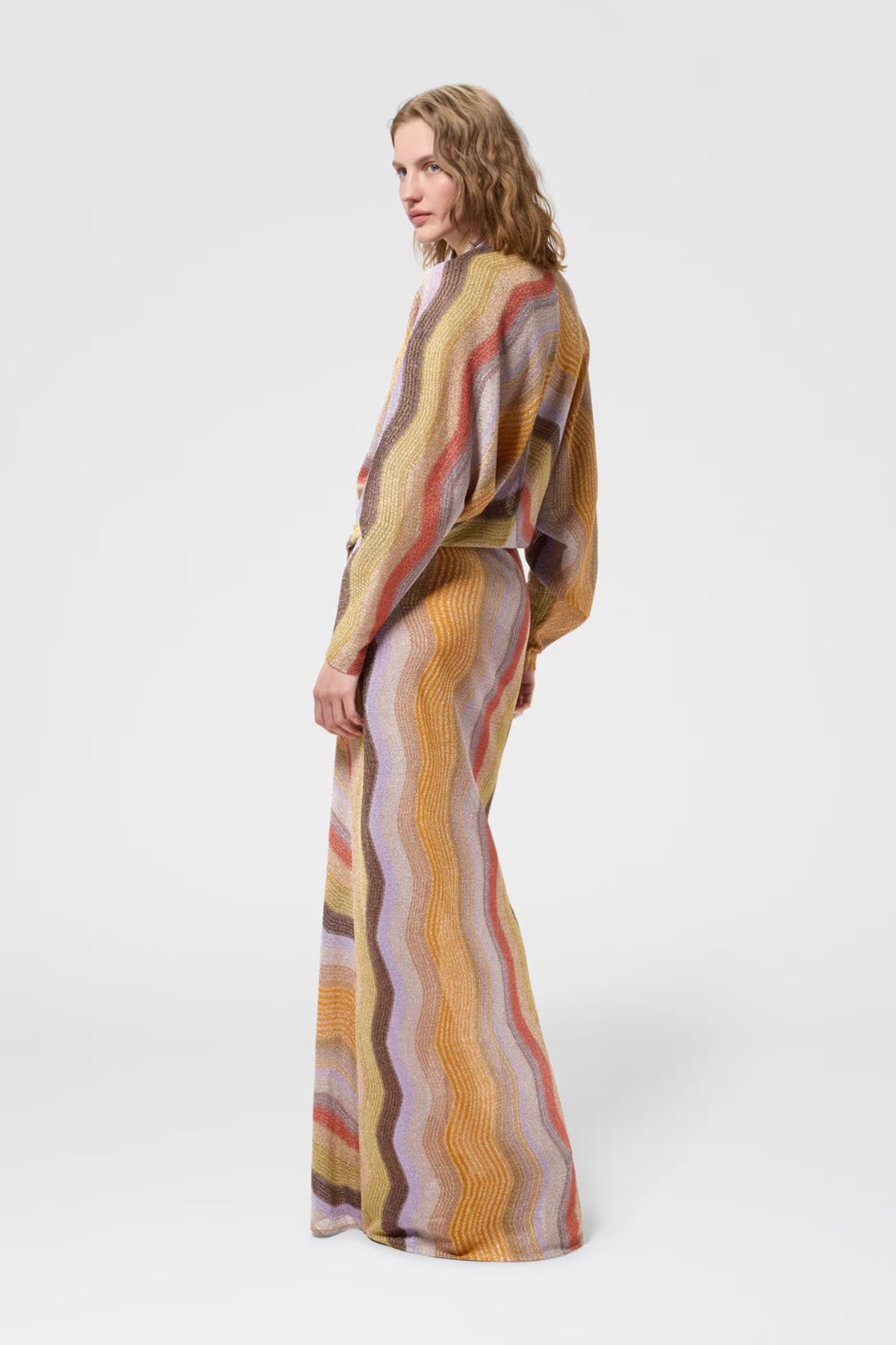 Long Dress with Deep V-Neckline-Missoni-Boyds Philadelphia